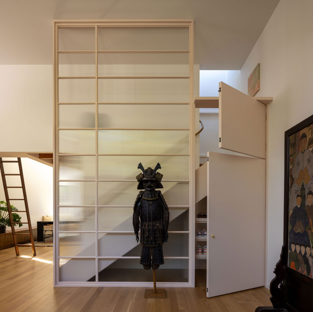 Stairs Seattle Art Studio House by SHED Architecture