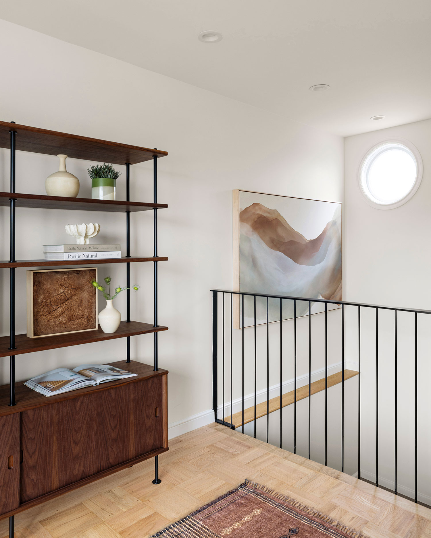 Stairs in SF House by Angela Grace Design