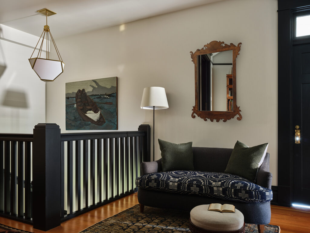 Stairs in Washington House by Lisa Staton