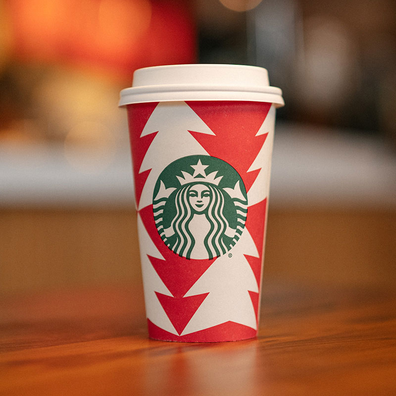 Starbucks Holiday Cup Evergreen