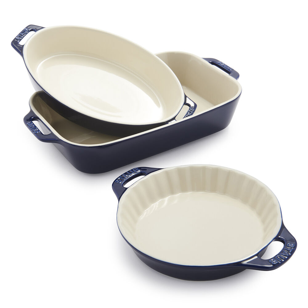 staub three piece ceramic set