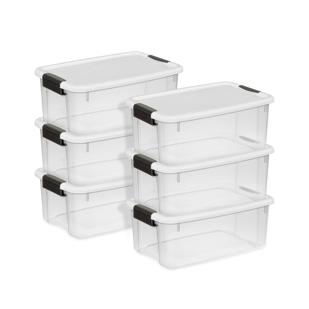 Sterilite Ultra Latching Box Storage Bins