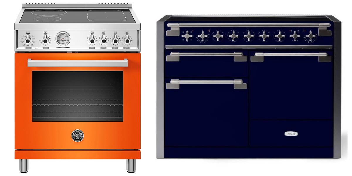 Bertazzoni Induction, Aga Induction Elise cooktops
