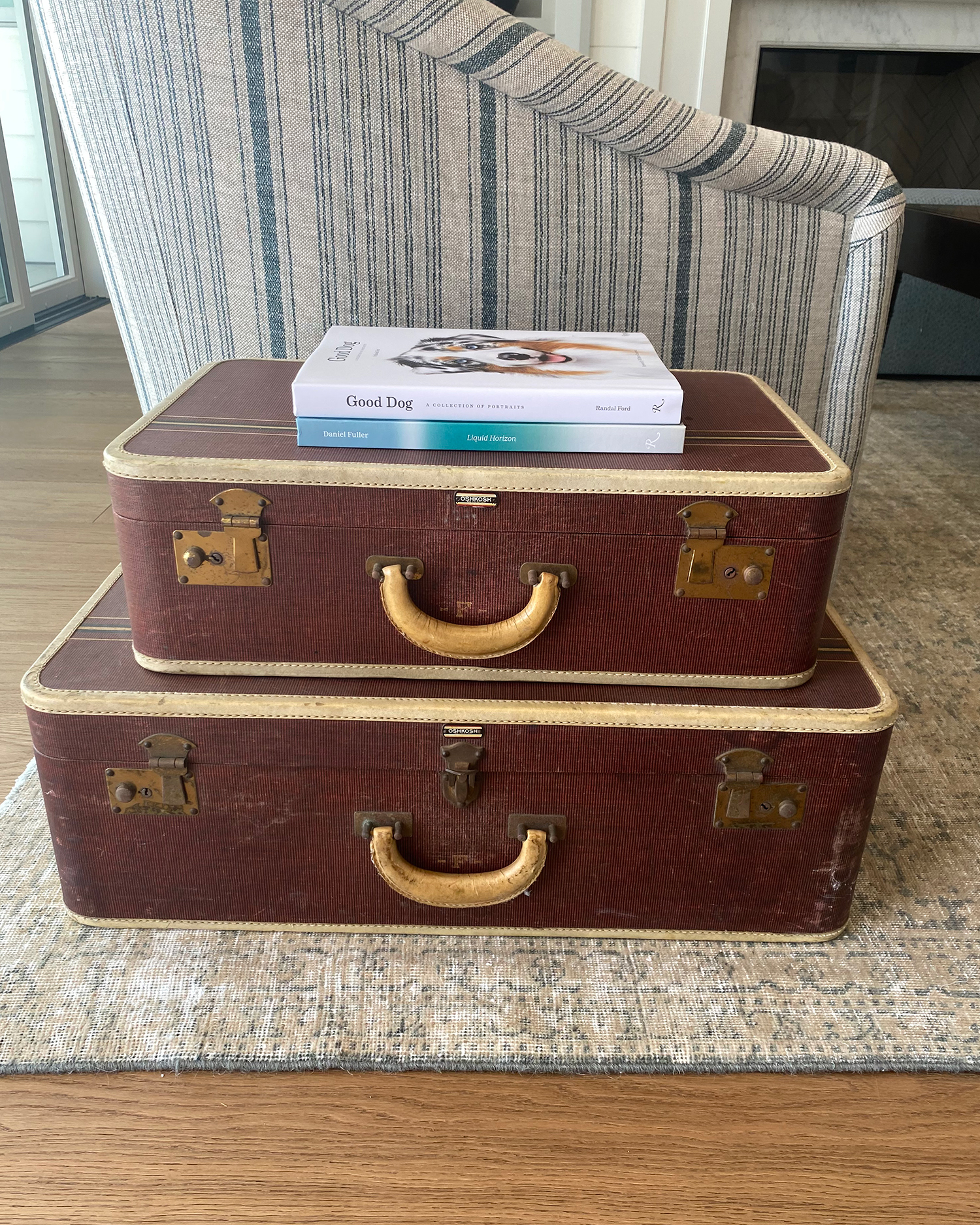 Suitcases as End Table