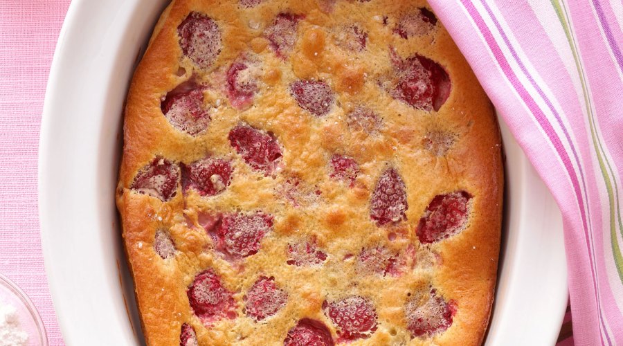 Strawberry Clafouti