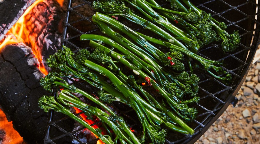Charred Spicy Broccolini