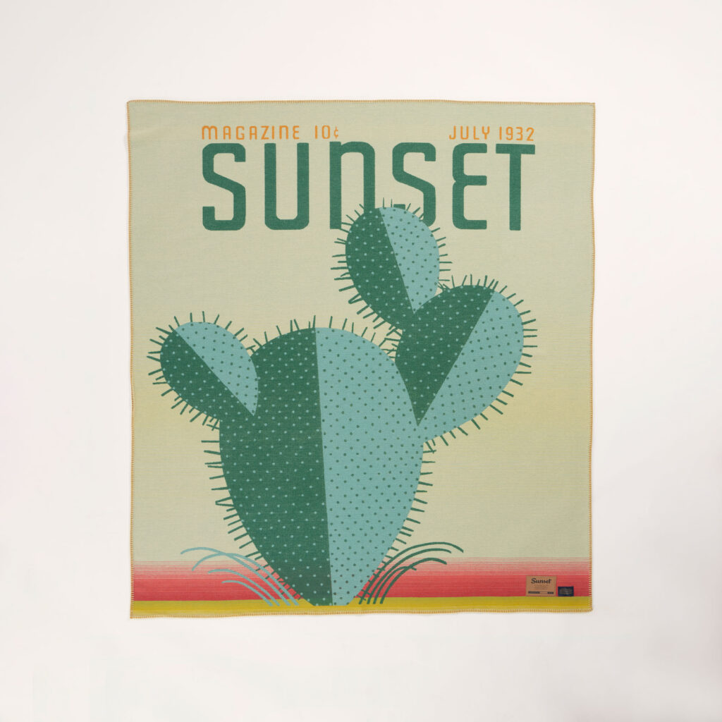 Sunset Pendleton Blanket Front