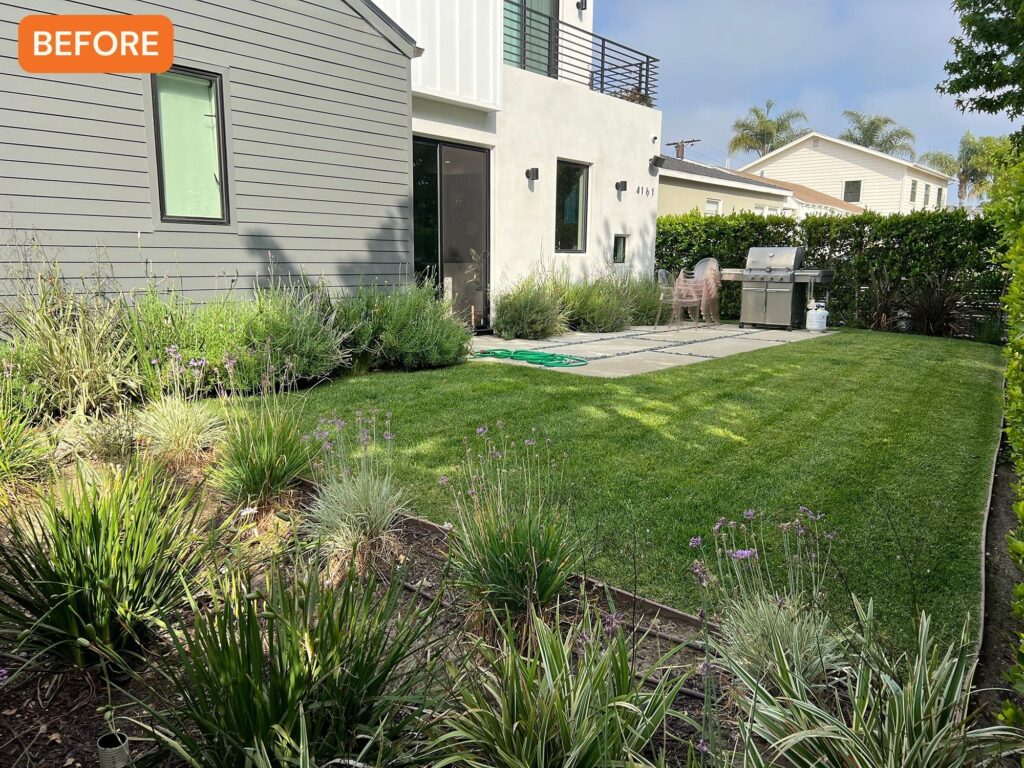 Sustainable Backyard Before / Yardzen