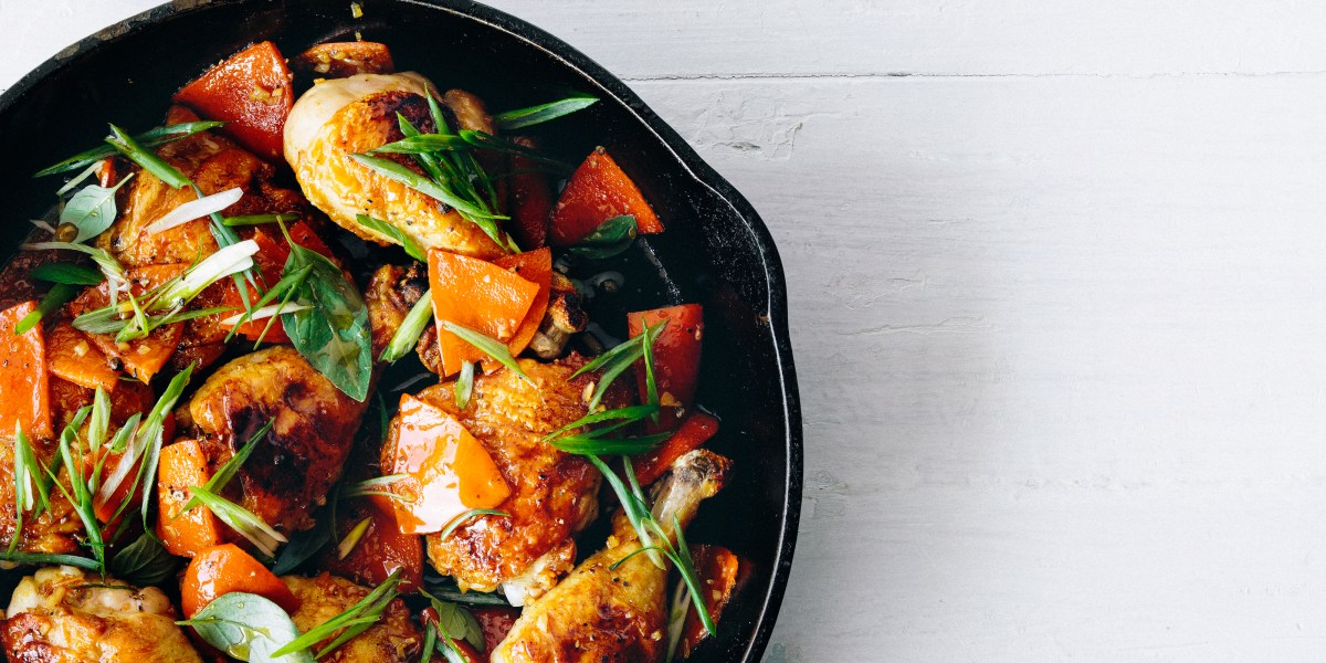 tangerine basil chicken