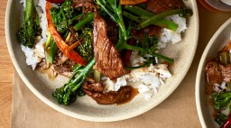 Tangerine Beef and Broccolini (1214)