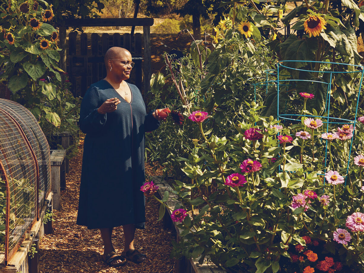 Tanya Holland in the Garden