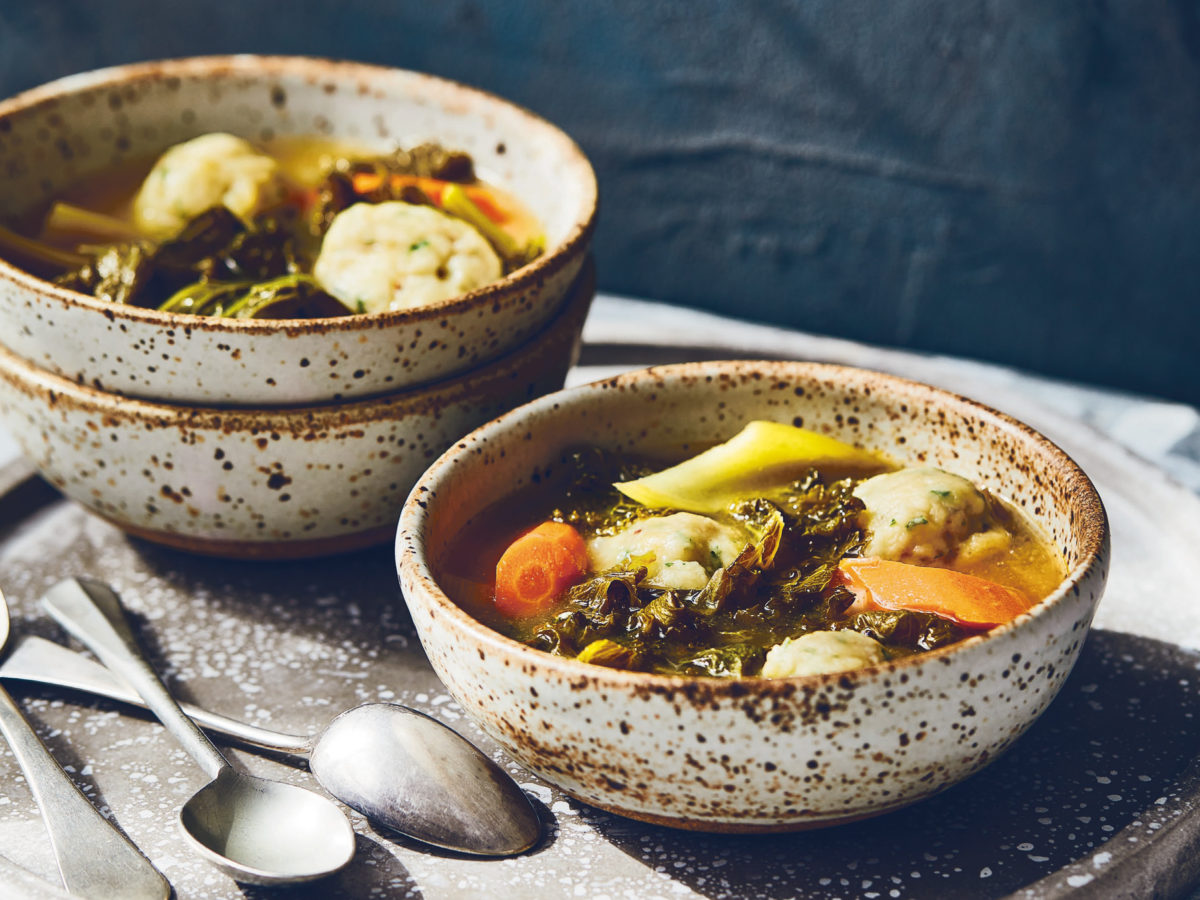 Vegan Winter Greens Stew