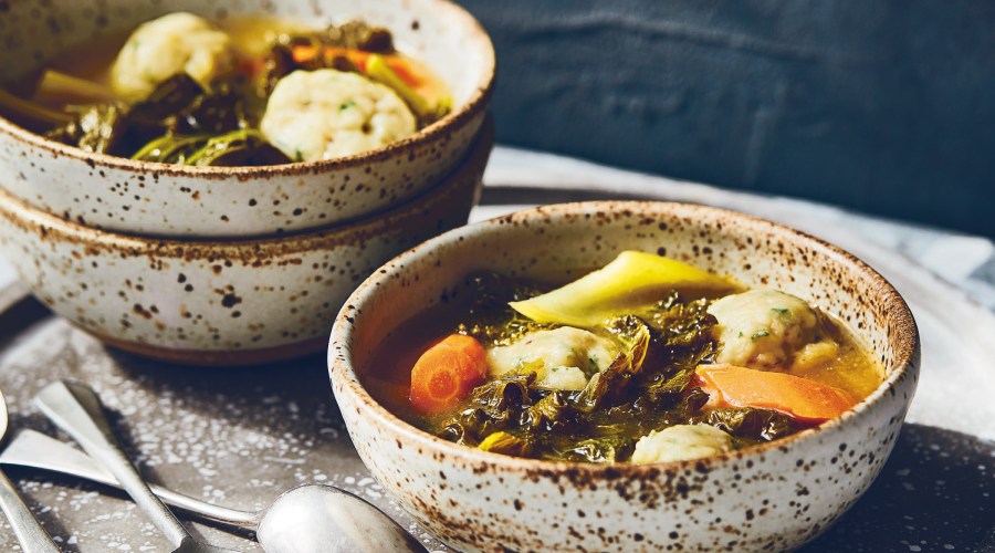Vegan Winter Greens Stew