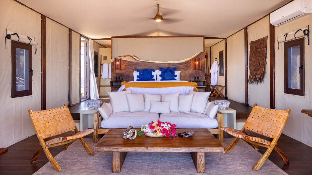 Tented Ocean Suite at Villa Santa Cruz