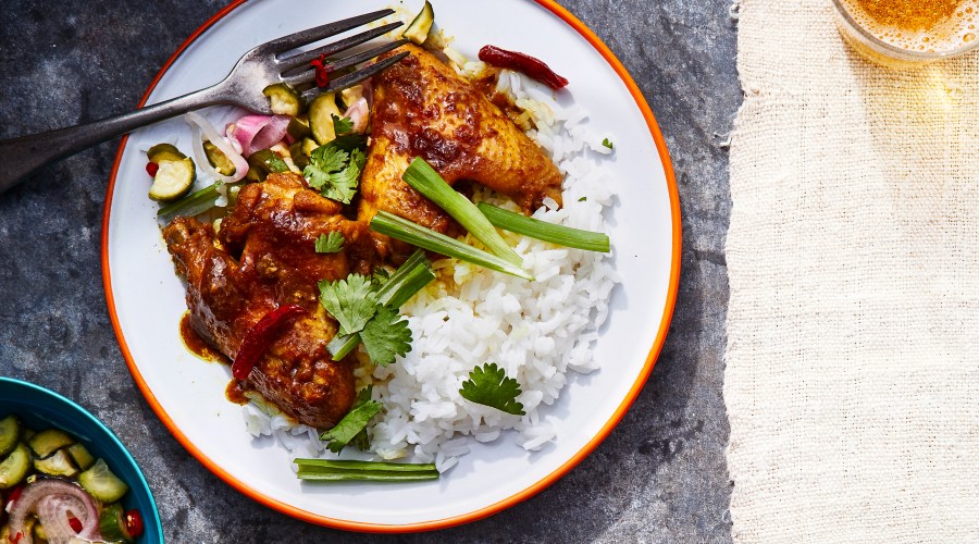 Thai Curry Chicken Wings