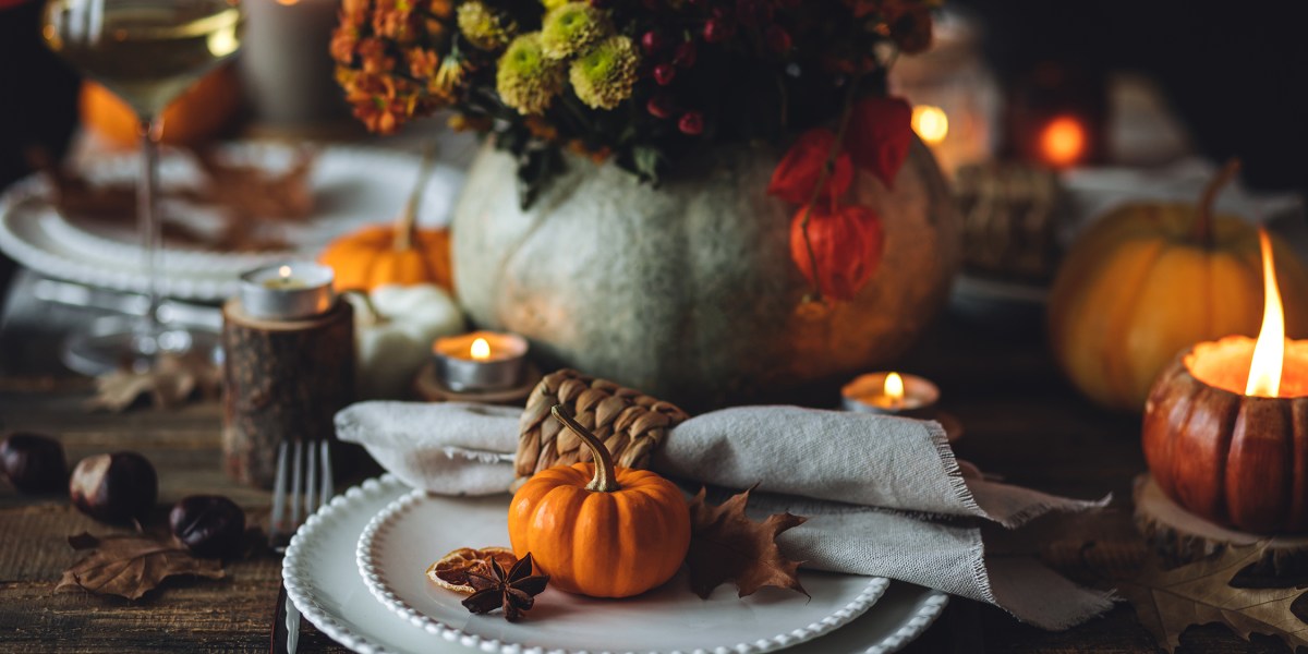 Thanksgiving Tablescape Centerpiece