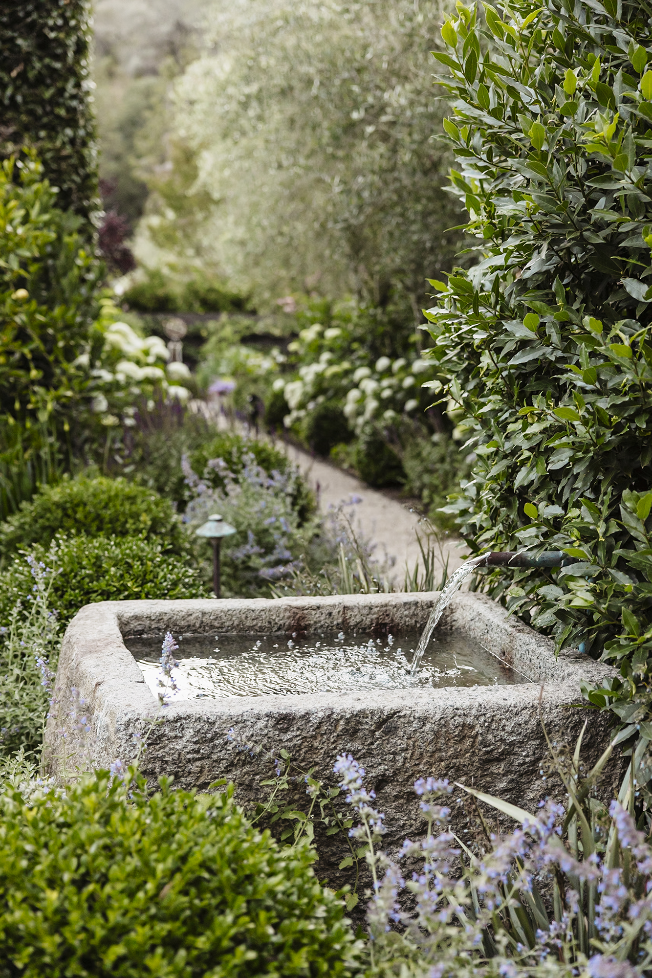 The Food Forward Garden Christian Douglas Design Water Feature