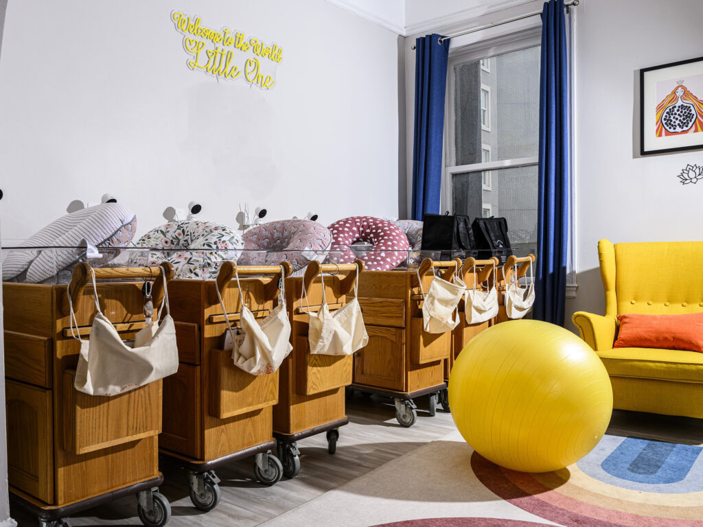 The Village Postnatal Retreat Center Bedroom Nursery