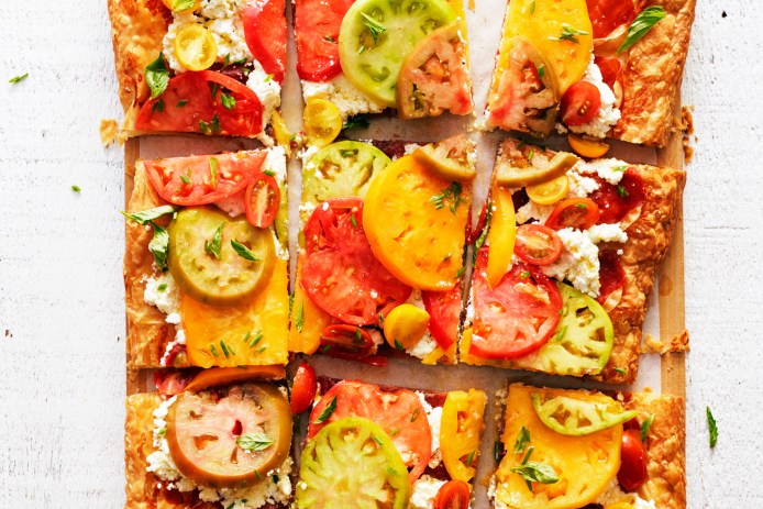 Tomato, Prosciutto, and Ricotta Tart