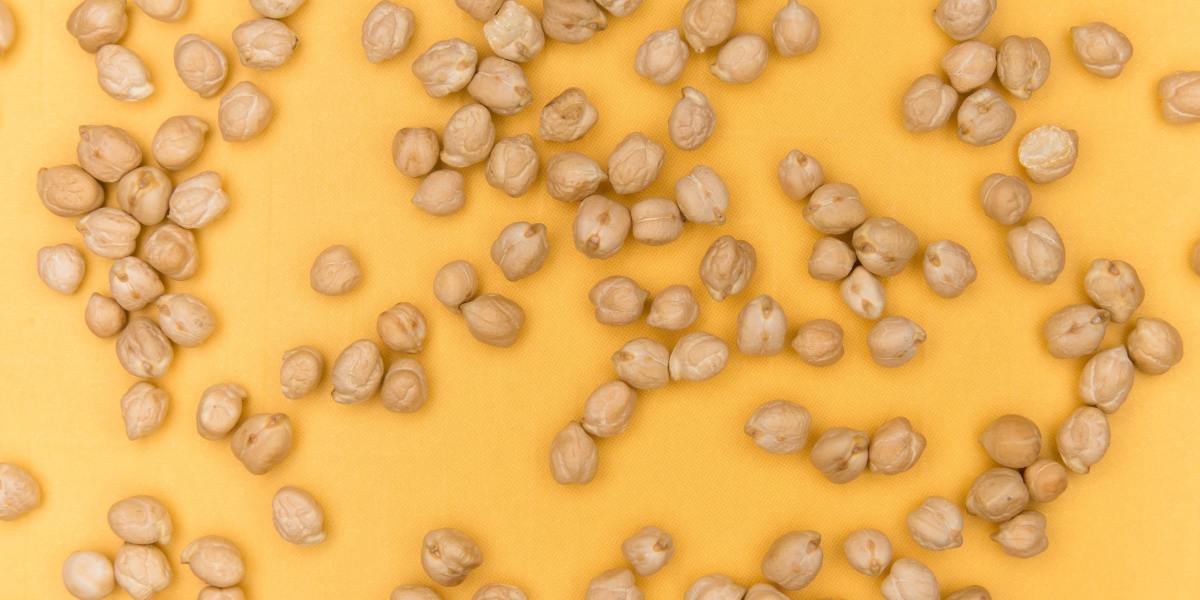 Close-up on Chickpeas