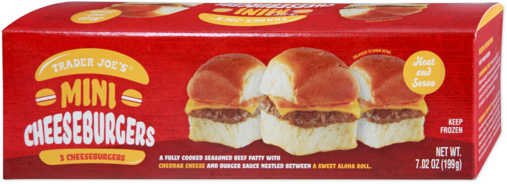 Trader Joe's Mini Cheeseburgers