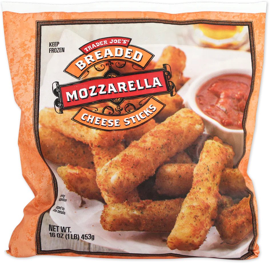 Trader Joe's Breaded Mozzarella Cheese Sticks