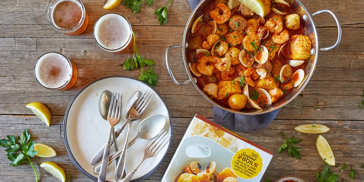 Trader Joe's Seafood Boil Lifestyle