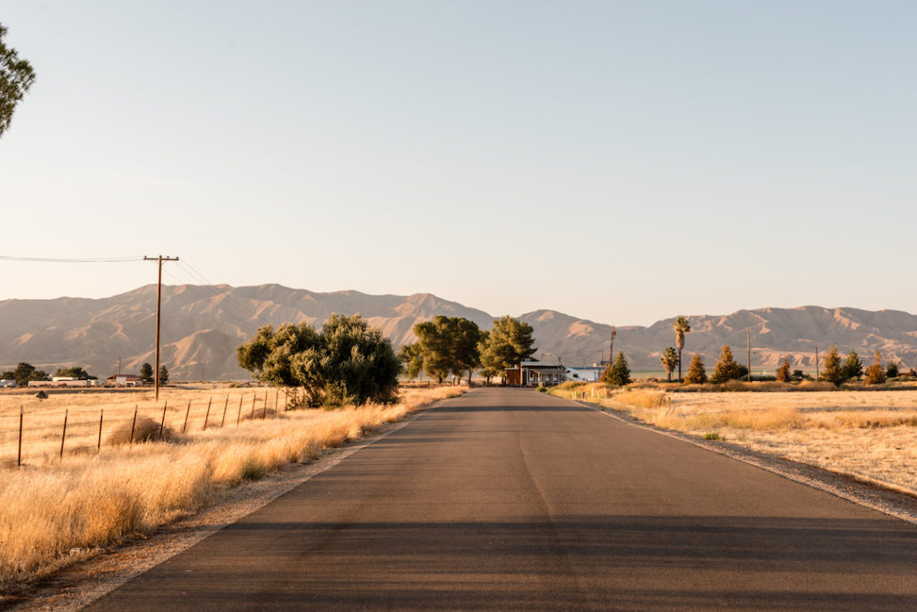 Road to Cuyama Buckhorn in the Central Valley