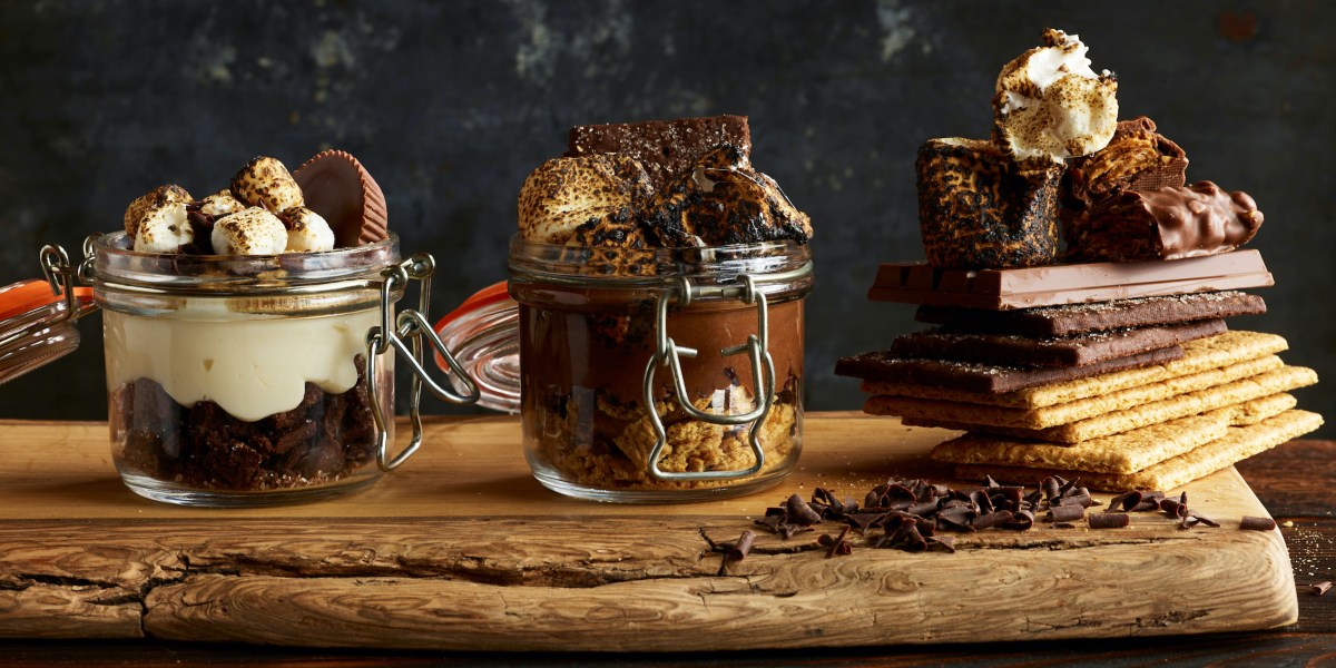 Traditional smores and wild riffs from Paws Up Smoresologists