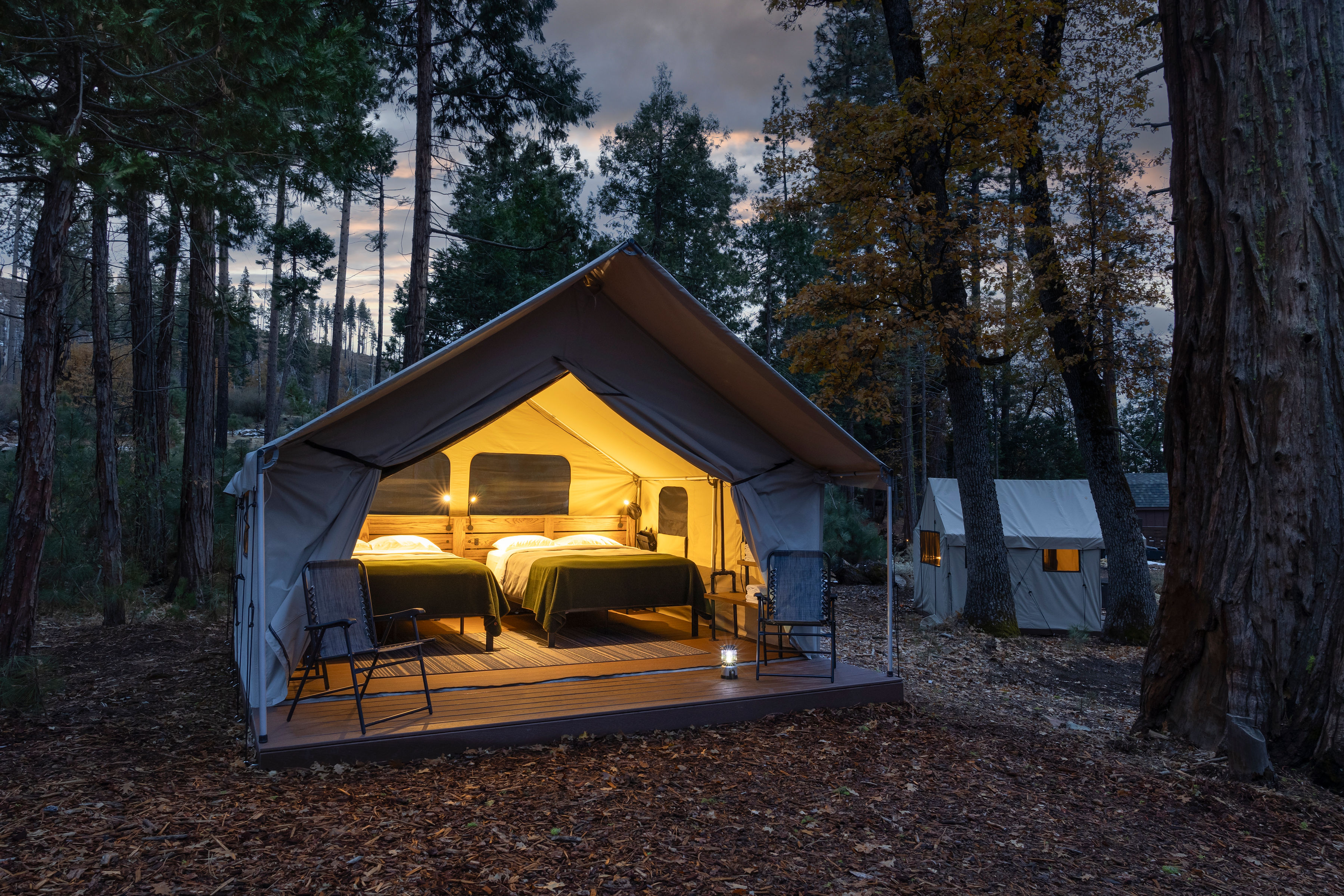 family-tent-at-sunset