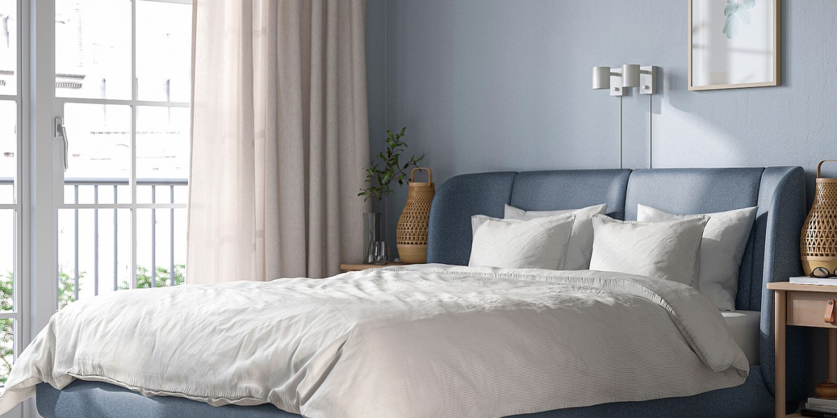 TUFJORD Upholstered Bed Frame