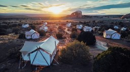 Under Canvas ULUM Moab Drone