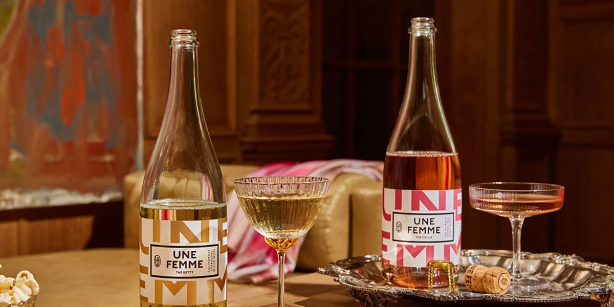 Une Femme Wine Bottles