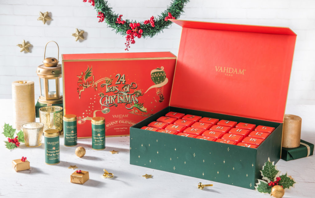 vahdam tea advent calendar