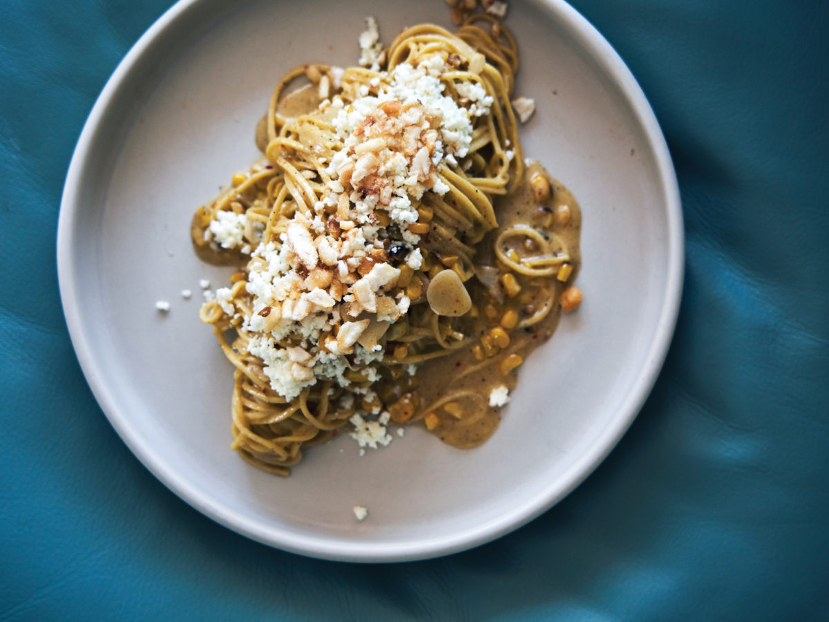 Elote Spaghetti