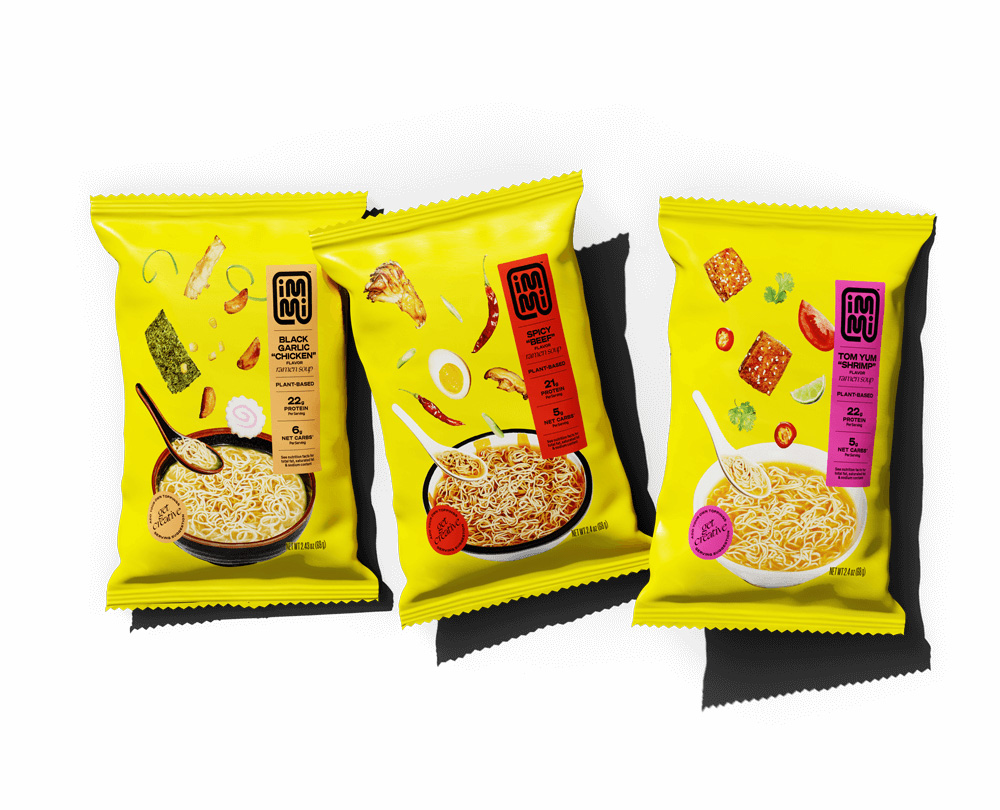 immi variety pack plant based ramens