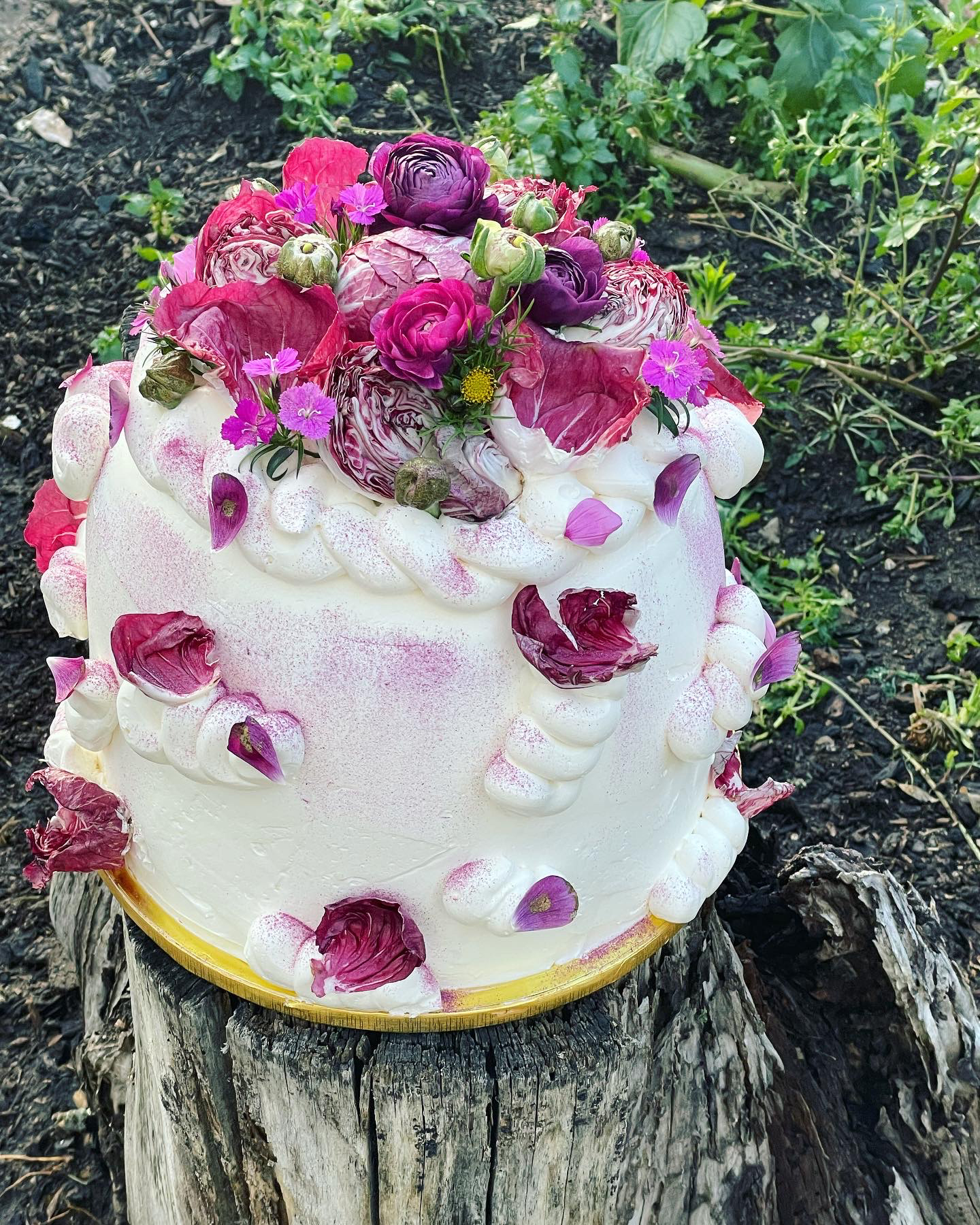 Vegetable Leaves Cake