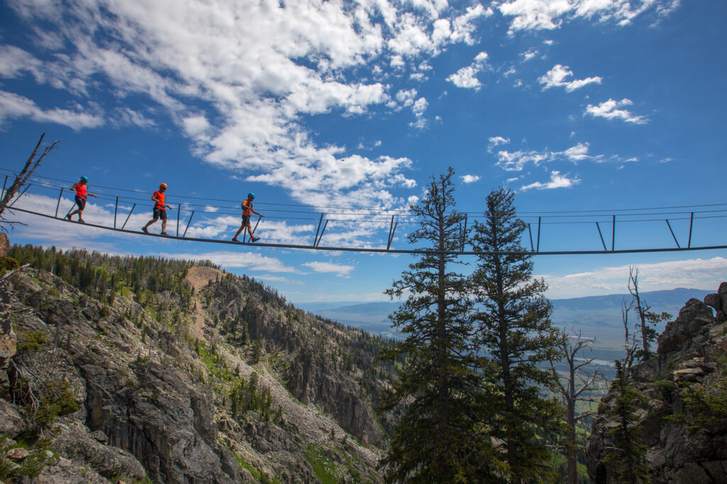 Via Ferrata in Jackson Hole