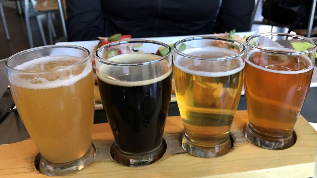 Midnight Sun Brewery Flight