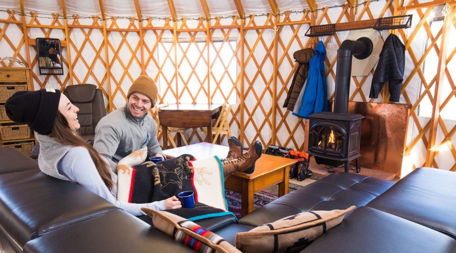 Conrad Creek Yurt Interior