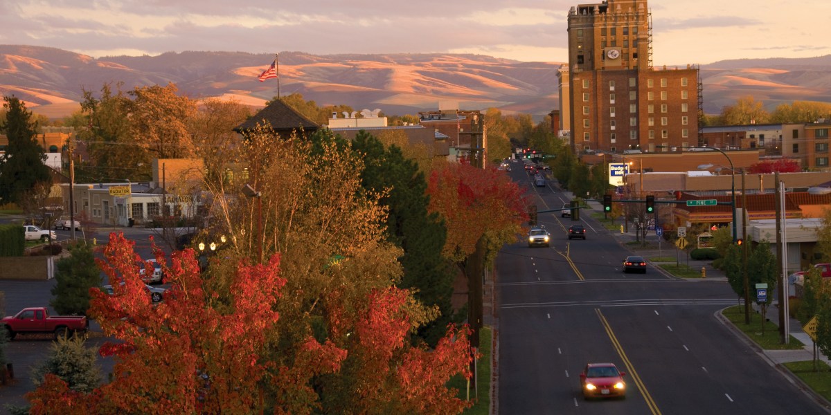 Walla Walla Downtown Late Fall