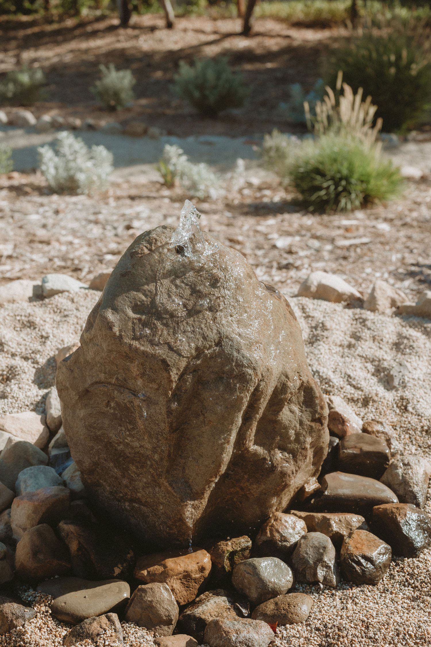 Water Feature in Casa Vista Hermosa by Sow Home
