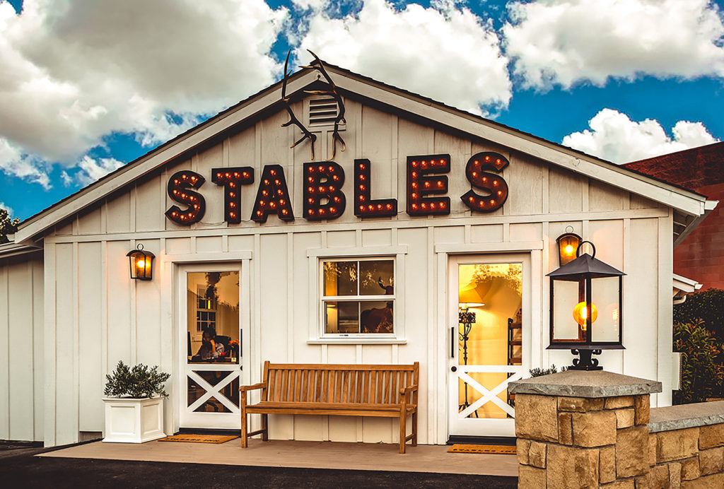 Stables Inn exterior sign