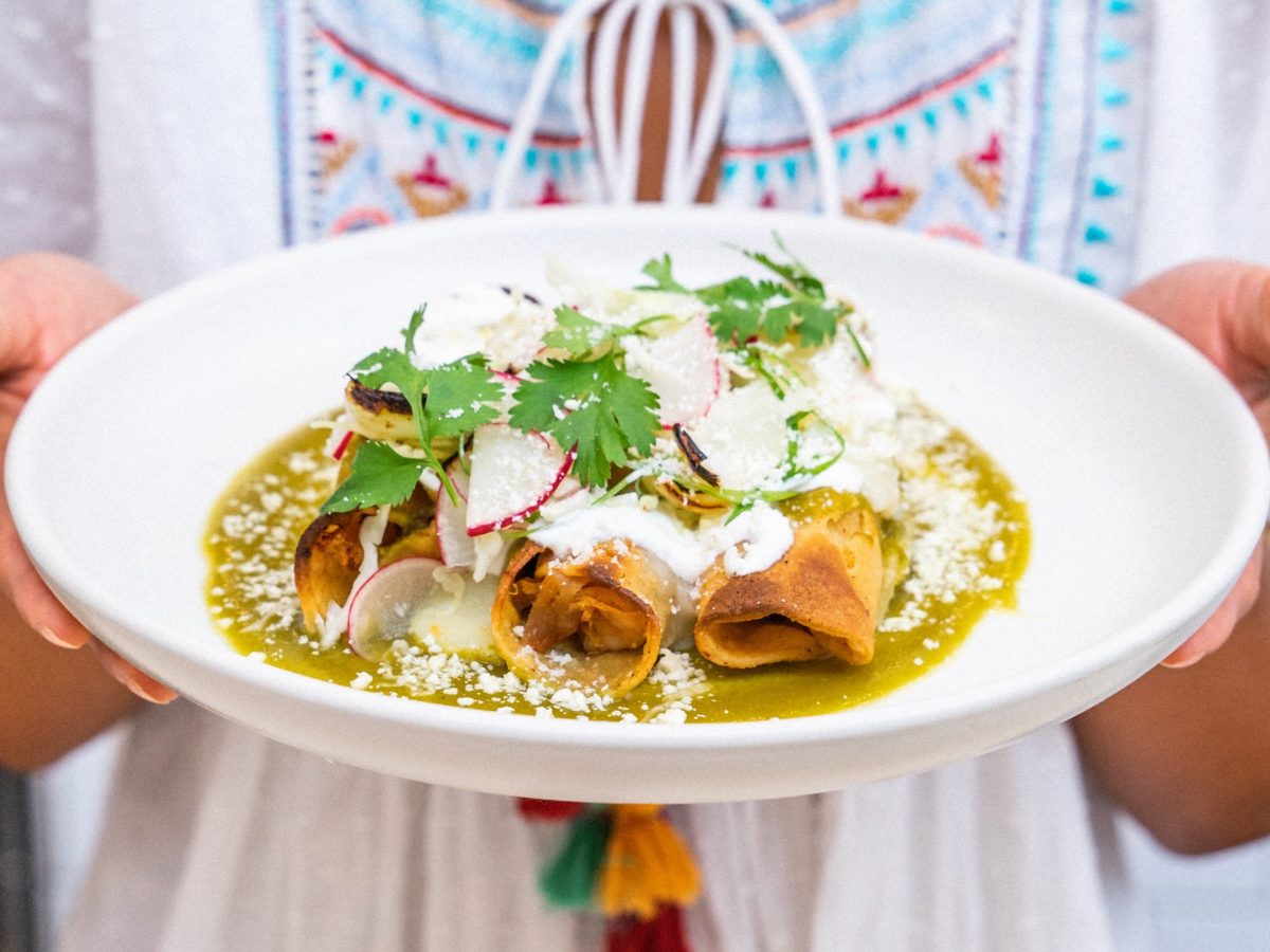 Ghost Ranch Enchilada Platter
