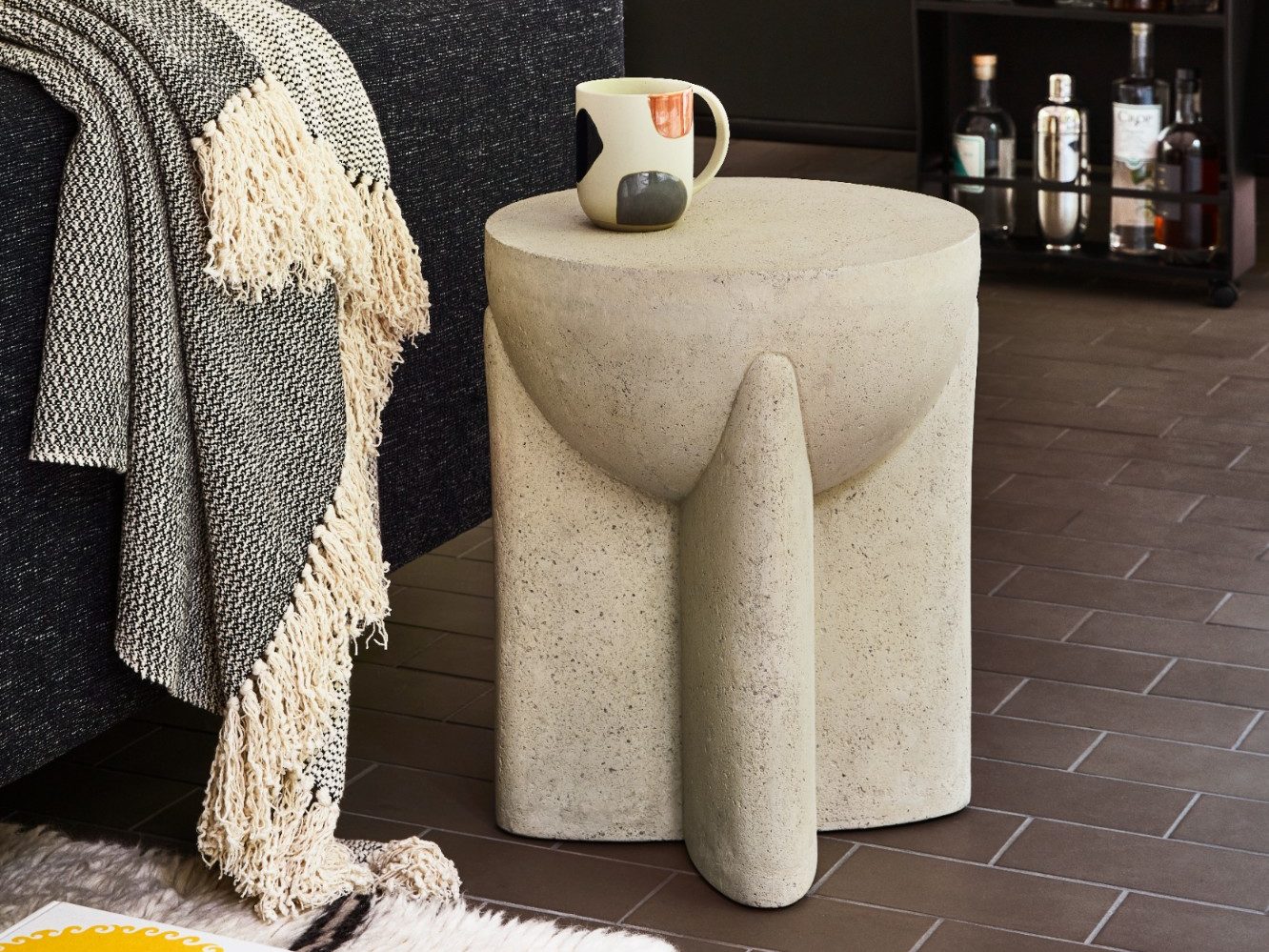 west elm 2021 catalog monty stone side table