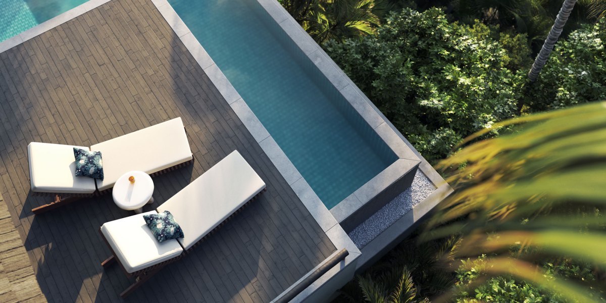 The White Lotus x CB2 Pillows