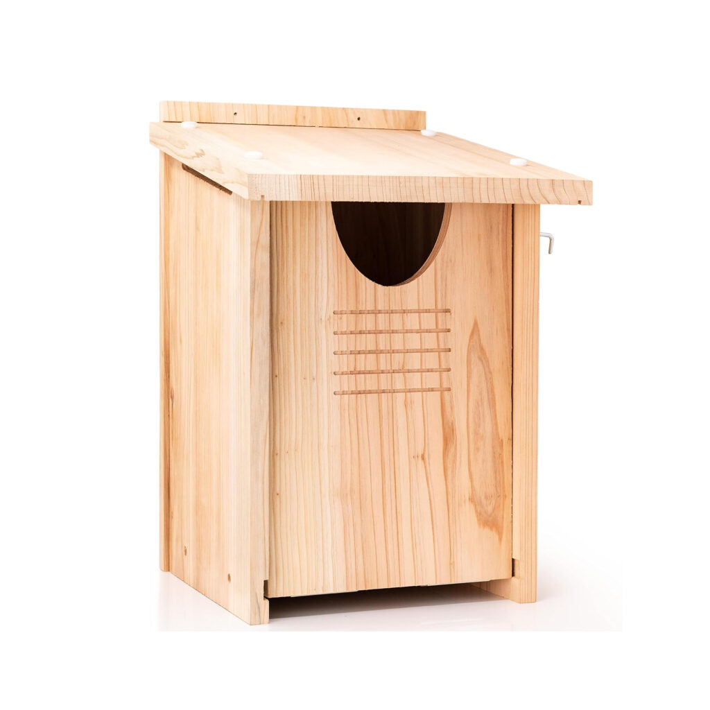 Whitehorse Cedar Screech Owl Box