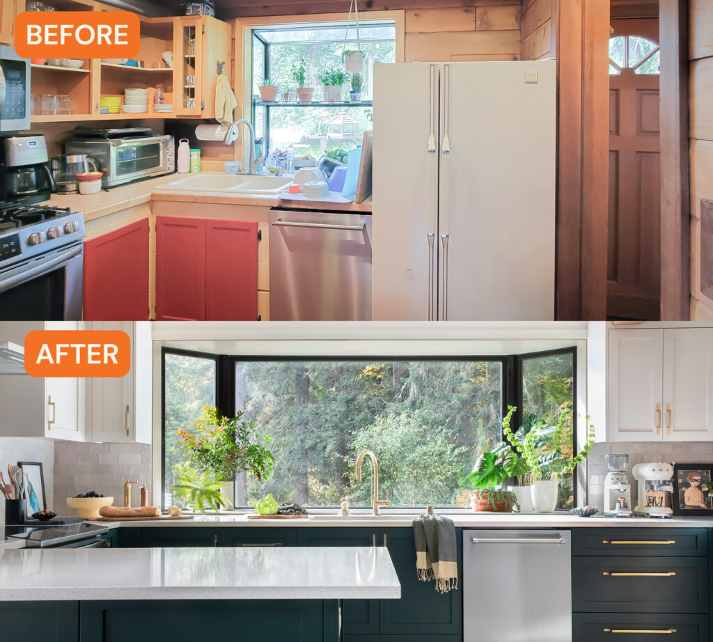 Window in Vashion Island Kitchen by Waldron Designs