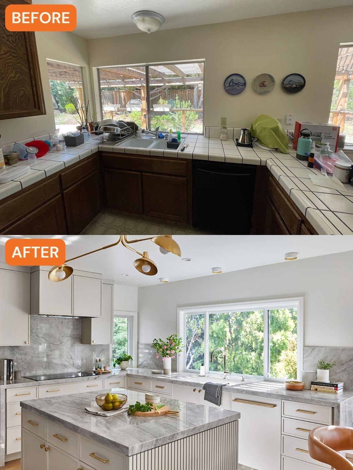 Windows in Santa Clara Kitchen by Rosanna Bassford