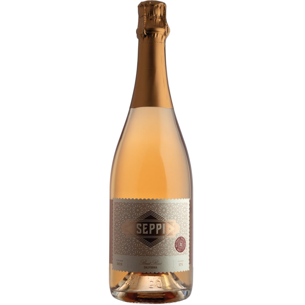 2018 Seppi Brut Rose California